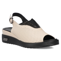 Leather sandals Filippo DS6145/25 BE beige