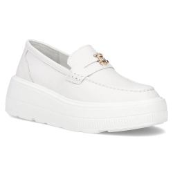 Leather shoes Filippo DP6844/25 WH white