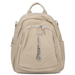 Beige backpack tivio