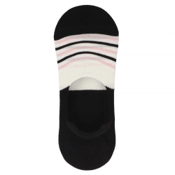 Women's Socks HX-B054 black stripes