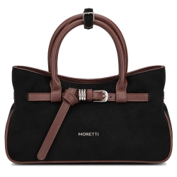Black handbag Moretti