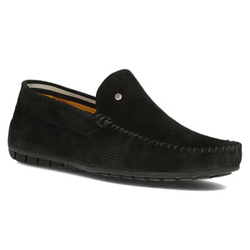 Leather loafers Filippo MP923/23 BK black