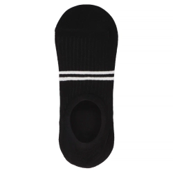 Women's Socks HX-B043 black stripes
