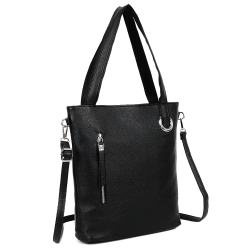 Black shopper bag allure