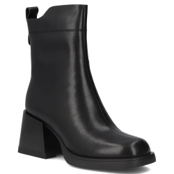Leather ankle boots Filippo DBT7466/25 BK black