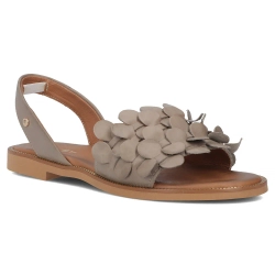 Leather sandals Filippo 40425 taupe