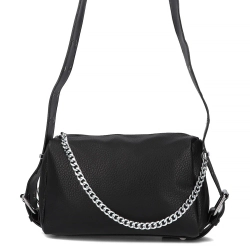 Black handbag motolux
