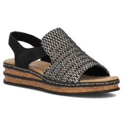 Sandals Rieker 62971-00 Black
