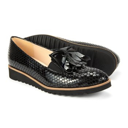 Loafers FILIPPO 2037 BLACK HUSK + BLACK VARNISH 8024727