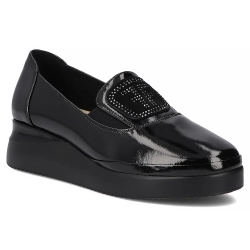Leather shoes Filippo DP7396/25 BK L black