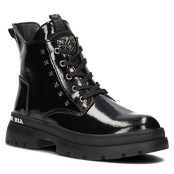 Leather boots Filippo DBT3063/22 BK black