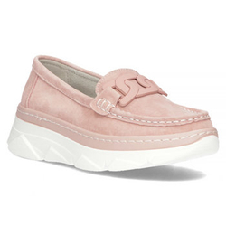 Leather shoes Filippo DP4552/23 PI pink