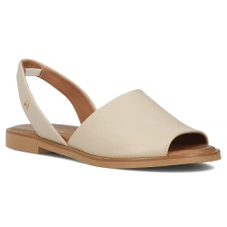Leather sandals Filippo 40327 taupe