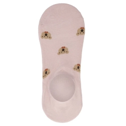 Women's Socks WS664 pink bears