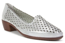 Leather shoes Filippo DP748/19 SI silver