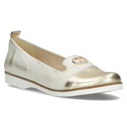 Leather shoes Filippo 150 gold
