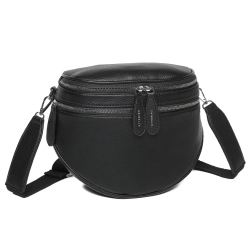 Black shoulderbag zippella