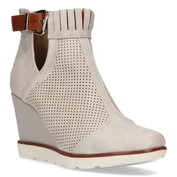 Wedge ankle boots Filippo DBT207/21 BE beige