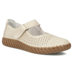 Leather shoes Filippo DP7551/26 BE beige