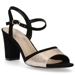 Sandals Filippo DS777/20 BK GO Black Gold