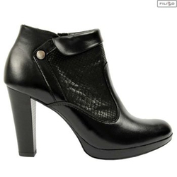 Ankle boots FILIPPO 413s black python 8021214