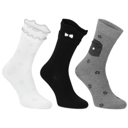 Women’s socks L3 multicolour set girly