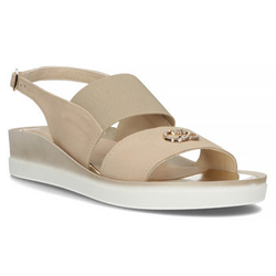 Leather sandals Filippo 179 beige