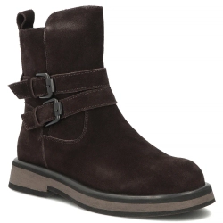 Leather ankle boots Filippo DBT7951/26 D BR brown