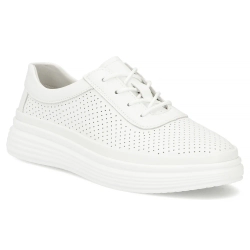 Leather shoes Filippo DP6753/26 WH white