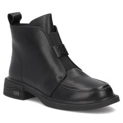 Leather ankle boots Filippo DBT8239/26 BK black