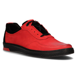 Leather shoes Filippo 918 red