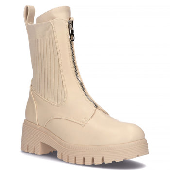 Filippo Ankle Boots K1008 Beige