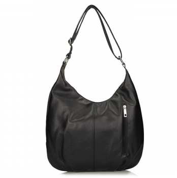 Handbag Toscanio Hobo Leather B62 black