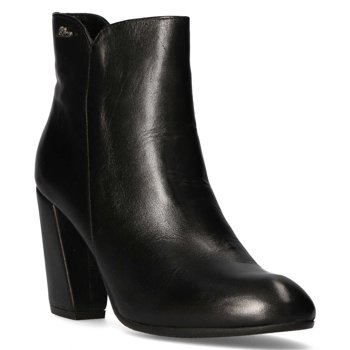 Leather Ankle Boots Libero 1285-8 Black