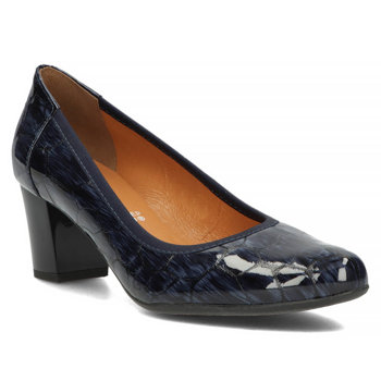 Leather Pumps Bioeco by Arka 5175/2307 navy