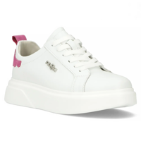 Leather Sneakers Filippo DP4580/24 WH white