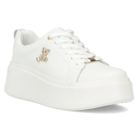 Leather Sneakers Filippo DP6246/24 WH white