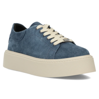 Leather Women's sneakers Filippo DP6119/24 NV navy