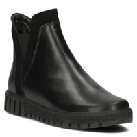 Leather ankle boots FilippoDBT4703/23 BK black