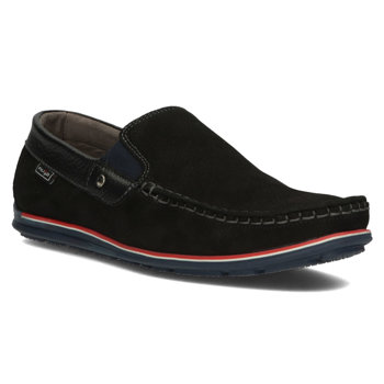 Leather loafers Filippo 1522K black