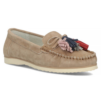 Leather loafers Filippo DP3512/22 BE beige