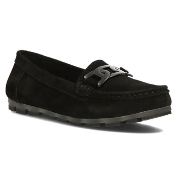 Leather loafers Filippo DP3630/23 BK black