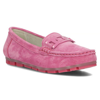 Leather loafers Filippo DP3630/23 FH pink