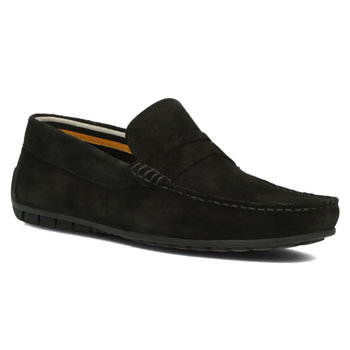 Leather loafers Filippo MP921/23 BK black