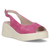 Leather sandals Filippo DS6142/24 FH pink
