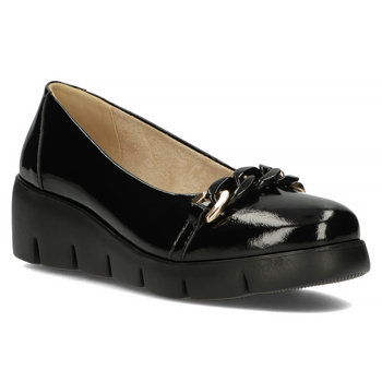 Leather shoes DP4544/23 BK black