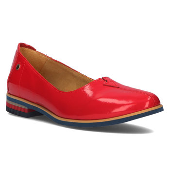 Leather shoes Filippo 05035 Red
