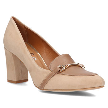Leather shoes Filippo 2110 beige