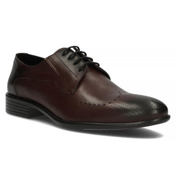 Leather shoes Filippo 3610 burgundy