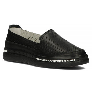 Leather shoes Filippo DP3623/22 BK black